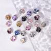 Nail Art Jewelry High-Quality Fat Square Handmade Stacking Diamond Finished Diamond Nail Art Diamond Jewelry K9 Crystal Nail Art Diamond