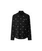 WAAC Logo Pattern Highneck Top Wwtbs26103Bkx
