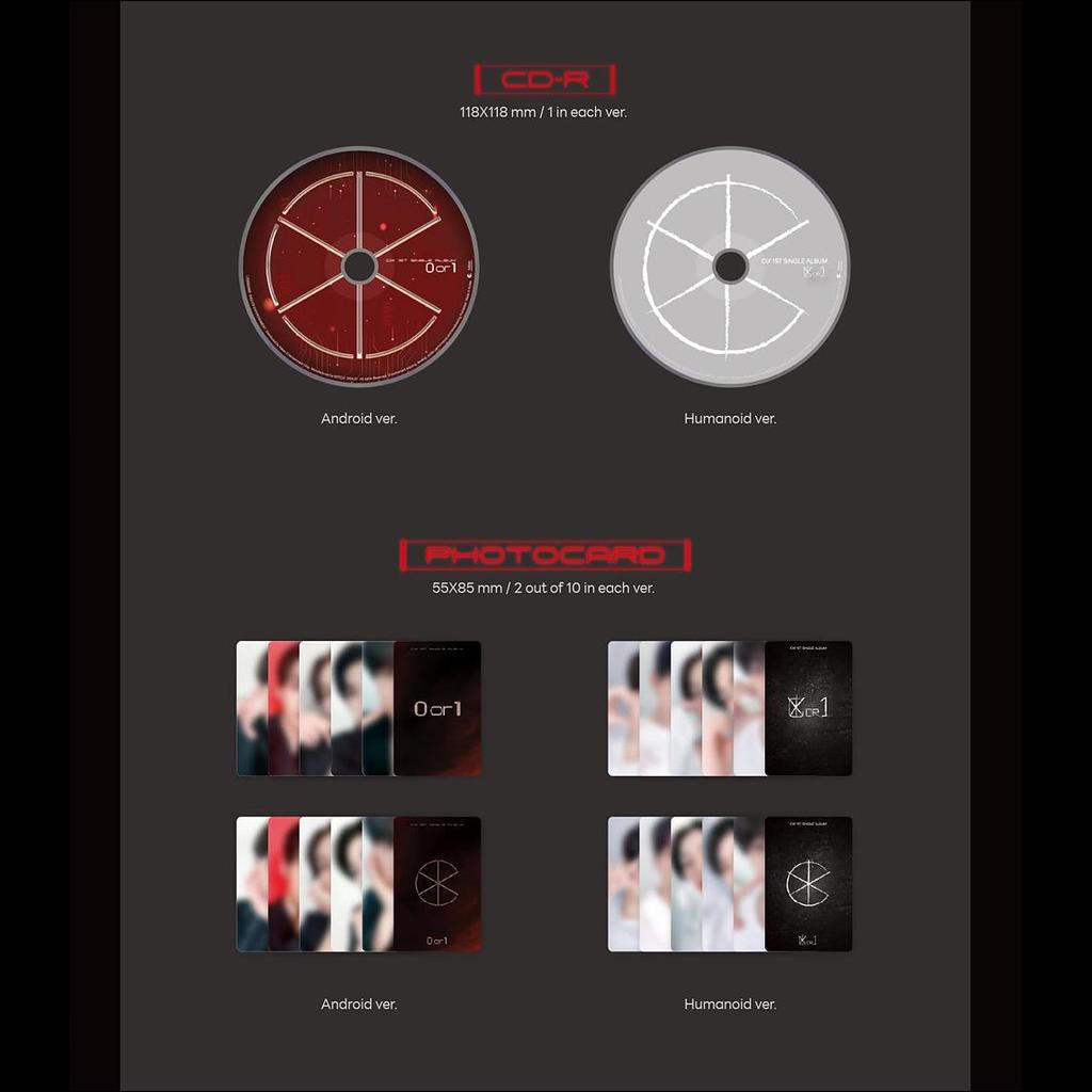 CIX [0 или 1] 1-й сингл-альбом (версия Android. / Гуманоид вер.)