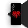 Soft Cover for Samsung Galaxy S24 S25 S23 FE Ultra Plus S7 Edge S25+ S23+ A56 5G Casing Phone Case Albania Love Albanians Flag