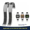 Ремешок для часов AE1200 Для Casio A158 A159 A168 AE-1200 AE1300 AR1100 18 мм из нержавеющей стали Мужской металлический браслет Аксессуары
