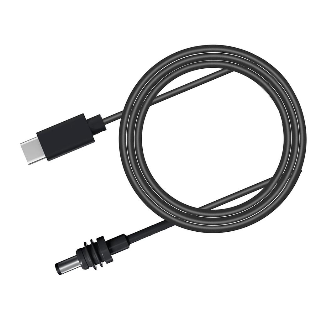22.8m 75FT USB C To DC Power Cable Robber Housing Copper Conductor 18AWG USB Type C Input To