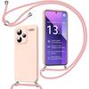 Case - E.F.CONNECTION - for Xiaomi Redmi Note 13 Pro+ 5G - Shockproof - Silicone - Pink