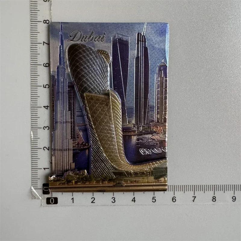 Туристические сувениры Дубая Магниты на холодильник Башня Халифа Саудовская Аравия Памятные магниты на холодильник Наклейки Украшения для дома