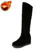 High Heels Elegant Heeled Ladies Knee Shaft Shoes Winter 2025 Autumn Women's Long Boots Trend Spring Hot Quality On Promotion Pu