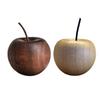 Wooden Aromatherapy Diffuser Wood Christmas Fruit Shape Ornament Decorative Essential Oil