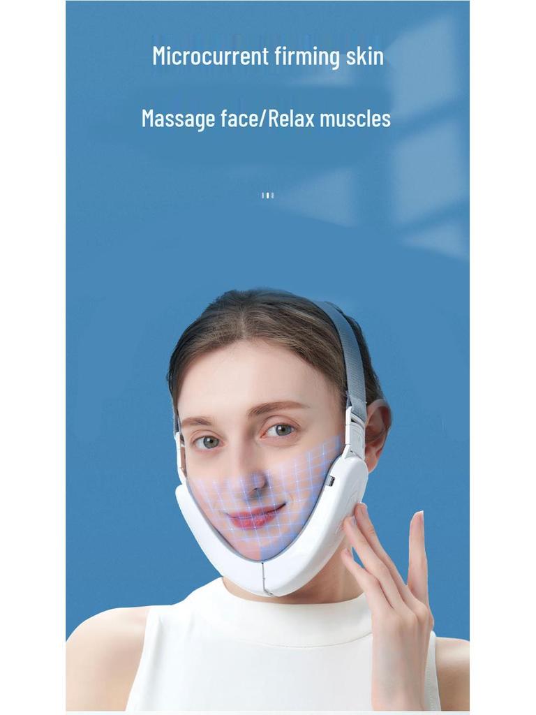 V-образный EMS микротоковый массажер для похудения и формирования лица