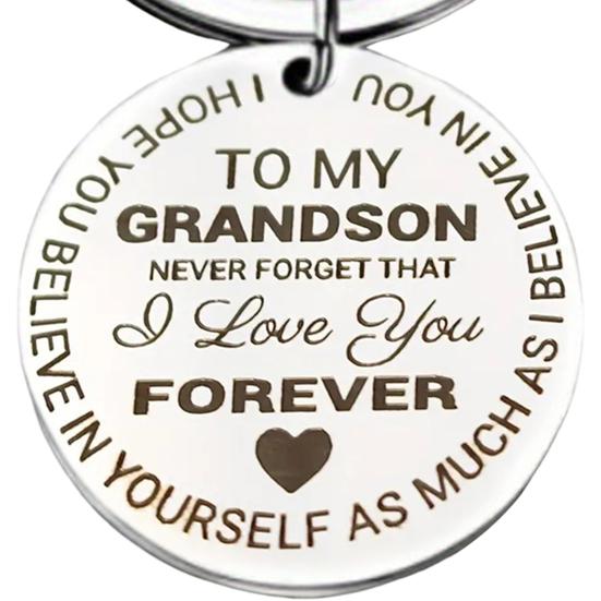 Брелок-подвеска в форме банта из нержавеющей стали, декоративный брелок, легко устанавливается, брелок с резными буквами