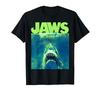 Jaws Surfacing Neon Poster Logo T-Shirt