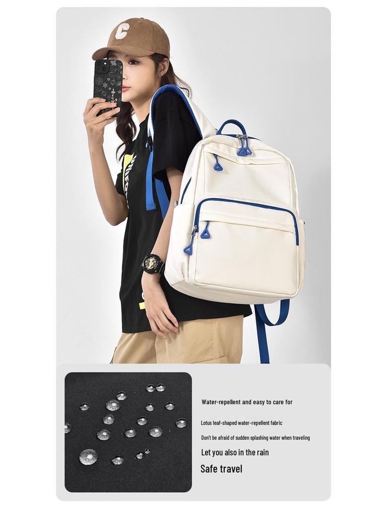 Korean Style Simple Backpack - Large Capacity for Students