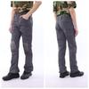 Cotton Polyester Cargo Pants Grey Black Men's Pants