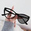 Fashion Retro Pochromic Glasses Vintage Cat Eye Women Men Color Change Eyeglasses Frame Chameleon Eyewear UV400 Sun Glasses