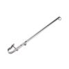 Silver Flag Pole 304 Stainless Steel Rail Mount Flagpole Boat Flag Staff  Marine Use