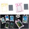 Cats Paw Photocard Holder with Chain Pendant 3Inch Small Album Photo Card Protector Waterproof Plastics Protective Case