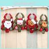 Cozy Festive Collection Of Christmas Plush Decorations For Doors Featuring Santa And Friends