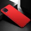 Protective Case - PROSHOP - for Samsung Galaxy A12 - Flexible - Red - Lightweight Silicone