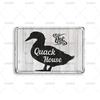 Vintage Duck Poster Metal Tin Sign Duck Quack House Metal Signs for Garden Farm Fence Home Wall Decor Plaque Accessories