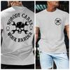 2026 New Year Hot Sale Mens Spring and Summer New Sports and Leisure Mens Tshirt NOBODY CARES WORK HARDER