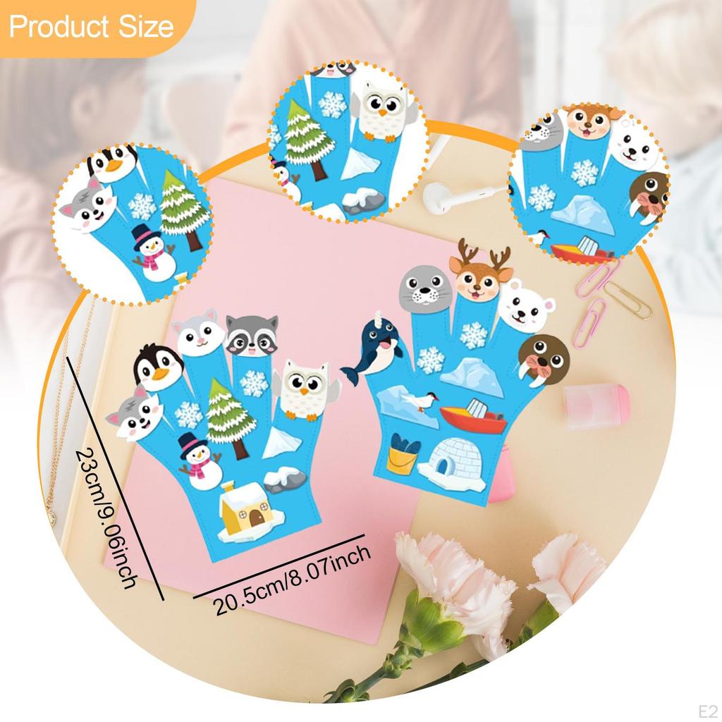 2 Animal Felt Puppets Designed for Classroom Engagement And Fun Learning