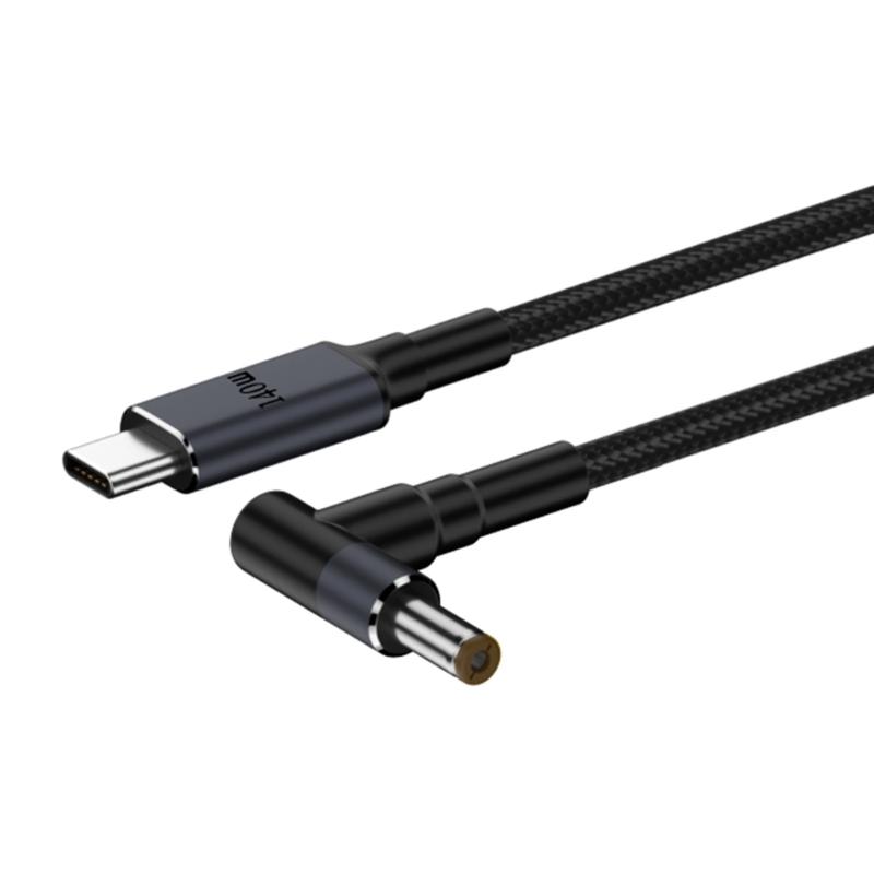 140 Вт PD USB Type C штекер постоянного тока 5,5x2,5 мм/5,5x2,1 мм/4,5x3,0 мм/6,0x3,7 мм/7,4x5,0 мм кабель для зарядки ноутбука