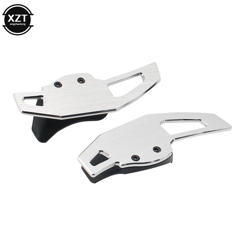 For Volkswagen VW Tiguan Golf MK6 GTI Jetta MK5 Passat B6 CC Scirocco R36 R20 Steering Wheel Aluminum Shift Paddles Car styling