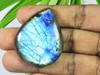 34X41MM  Blue Labradorite Pear Shape Cabochon Loose Natural Gemstone 105Cts. SK-3899