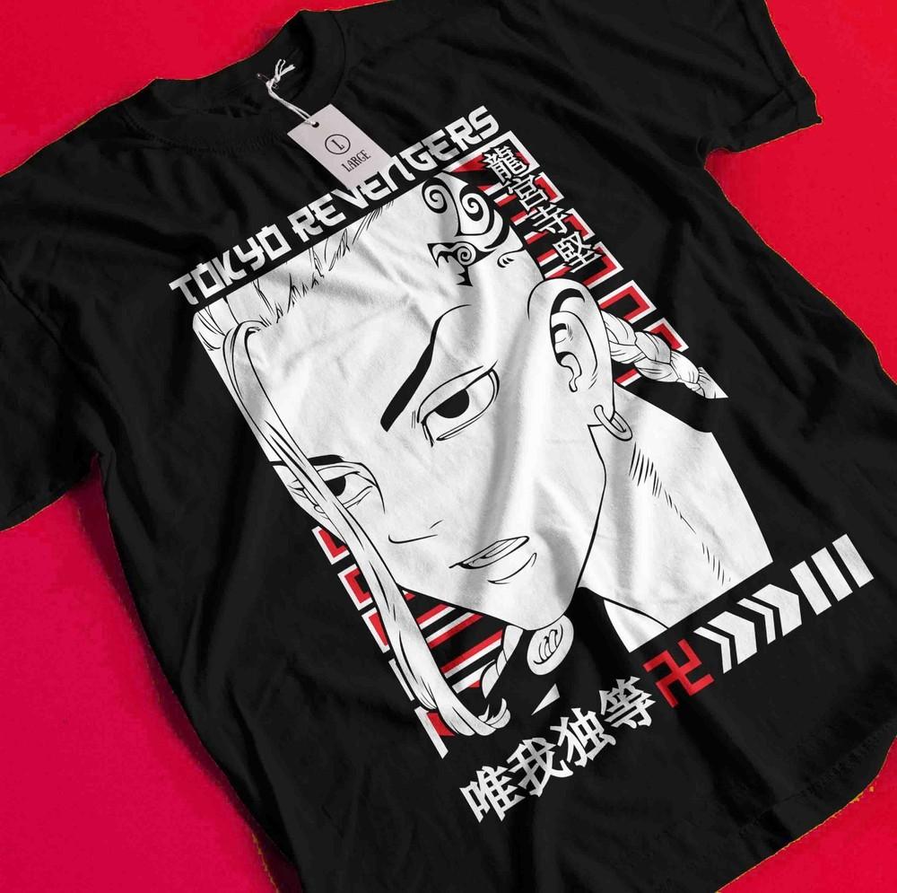 Tokyo Revengers T-Shirt Manjiro Sano Shirt Takemichi Hanagaki Tshirt Ken Hakkai AA418