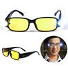 Computer Goggles Clear Yellow UV Protection Night Presbyopic Glasses Reading Glasses LED Light