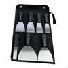 Drywall Paint Scrapers Spackling Taping Spreaders with Storage Bag Putty Handheld Trowels for