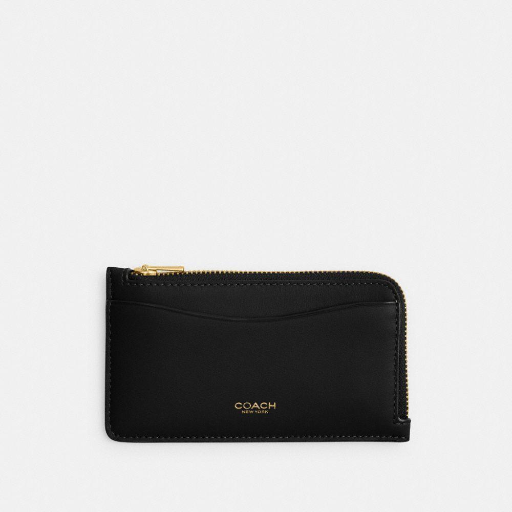Кошелек-кардхолдер на молнии Coach New York Cz112 B4/Bk