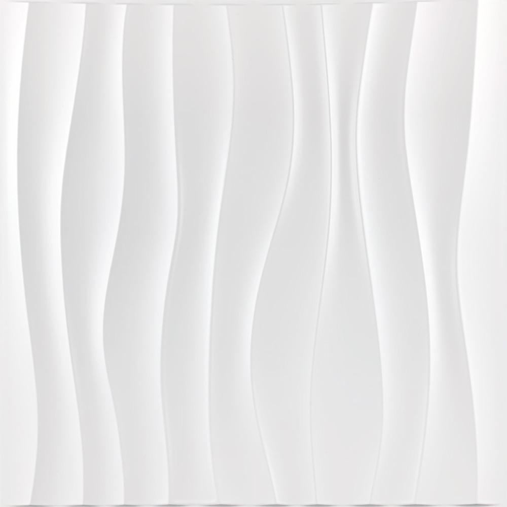 Белая 3D стеновая панель Пенокирпич Фоновые обои Потолок ванной комнаты