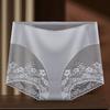 Women Lace Underwear Seamless High Waisted Hipster Briefs Ultra Thin