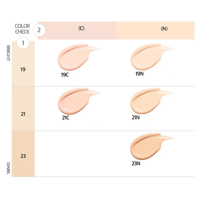 Clio Подушка-фиксатор для кожи Kill Cover со сменным наполнением (4 цвета) SPF 50+ PA+++ 15g*2EA