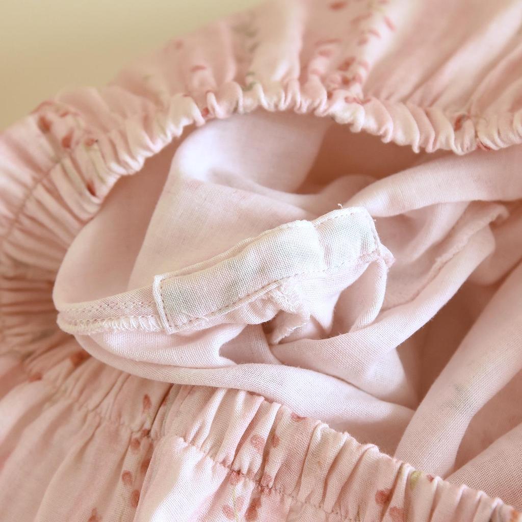 Женский пижамный комплект кимоно из чистого хлопка – с длинным рукавом и брюками для весны/осени, для ношения дома/на улице