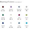 Cloud-Jewelry bsce-9sv Сапфир - камень сентября Серьги-цепочки женские с цифрой [В комплекте деревянная подарочная коробка] Серебро 925 bsce-9