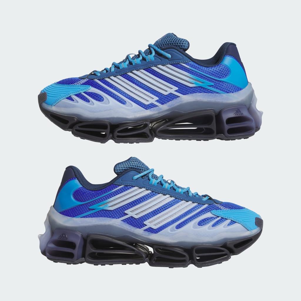 adidas MEGARIDE AG Shoes KK0634 Unisex Originals Sneakers Hi-Res Blue / Ash Blue / Core Black