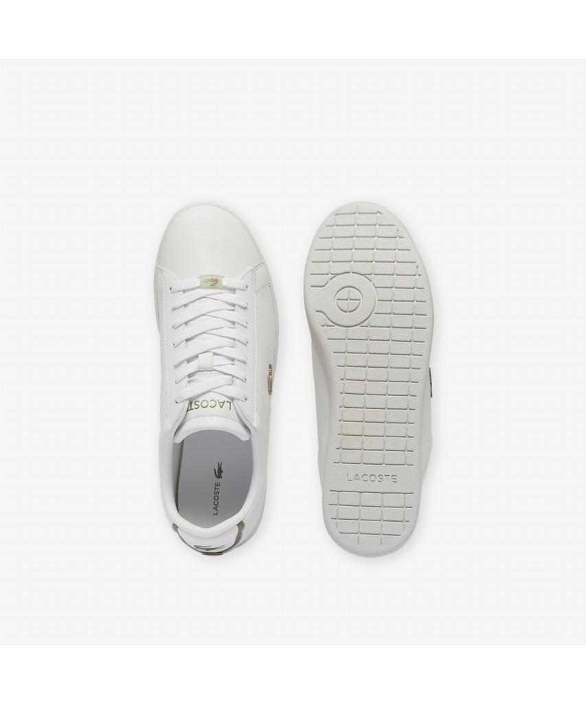 Мужские кроссовки Lacoste Carnaby Evo с платиновыми деталями из кожи Rz0006M54N 21G
