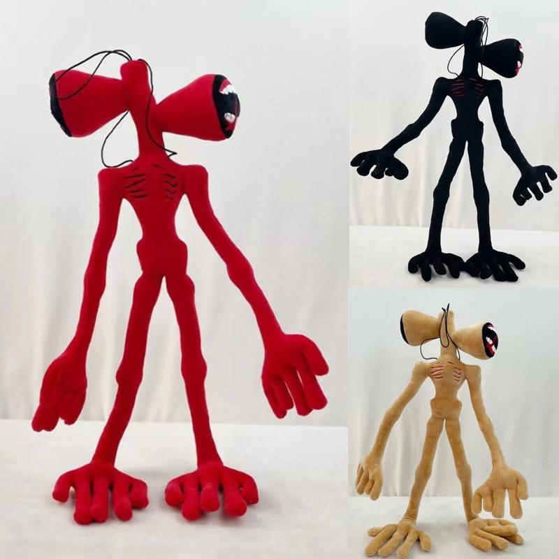 Плюшевая игрушка Голова Сирены 21,6 дюйма, мягкая набивная кукла, идеально подходит для фанатов ужасов и коллекционеров