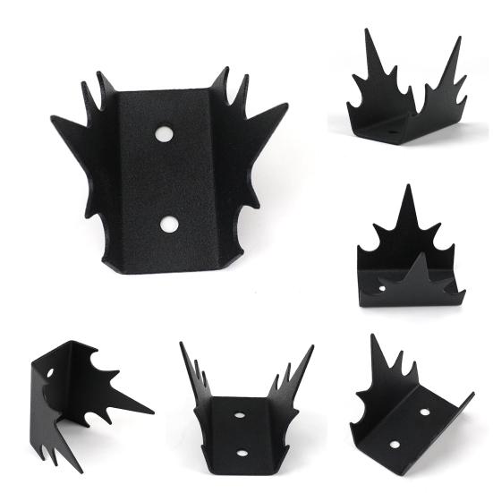 4/8 шт. Гвоздь для забора Шипы для забора против лазания Атмосферостойкий Защитный барьер Коммерческие шипы для забора