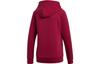 Women's Adidas Sweatshirts Women's Red Hooded Moderate Regular