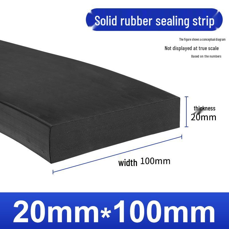 Nitrile Rubber Strip: Oil & Pressure-Resistant Shock Absorbing Glass Pad for Sealing & Joint Support