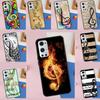 Music Note Musical Treble Clef Funda For OnePlus 8T 10T 13 13R 12 12R 11 10 Pro OnePlus Nord 4 CE 2 3 Lite N30 N20 N10 Case