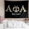 Гобелен с логотипом Alpha Phi Alpha для спальни, эстетичный гобелен для классной комнаты, настенное панно для гостиной, общежития, офиса, идеальный креативный подарок