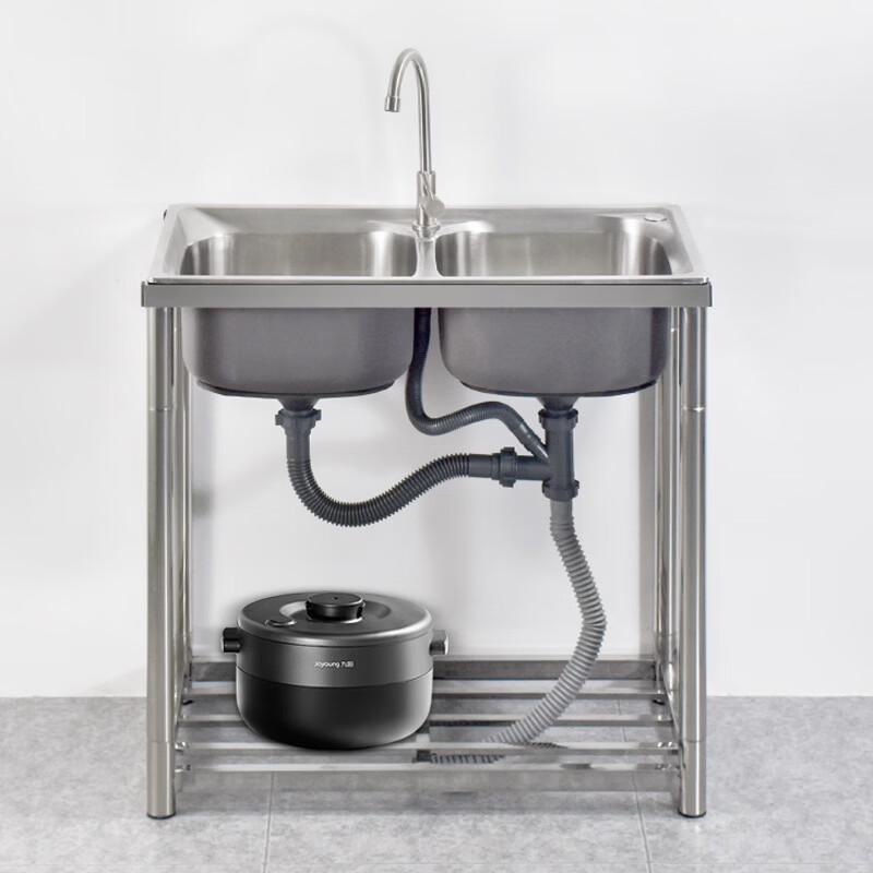 Yu Zhuxun Small Stainless Steel Kitchen Sink with Stand