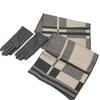 Aisiyalan Unisex Winter Scarf and Glove Set
