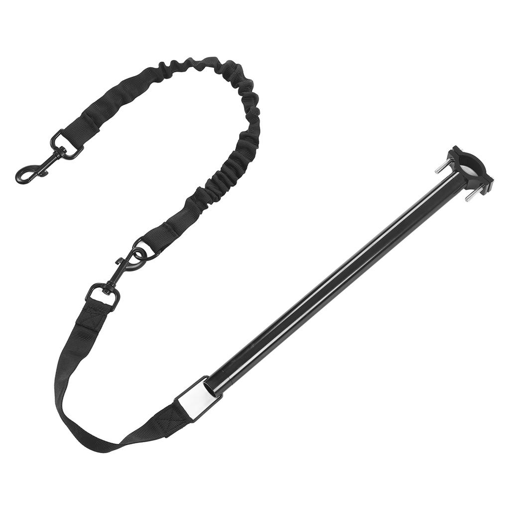 Bike Dog Leash Nylon Metal Retractable Hands Free Pet Leash for Cycling Exercising Training Jogging