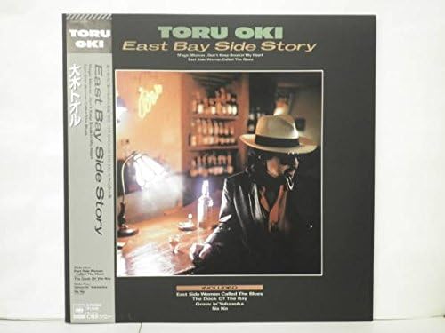 Виниловая пластинка TORU OKI East By Side Story 15AH1949 CBS SONY 1949 Япония Оби Японский Поп-Рок Б/У