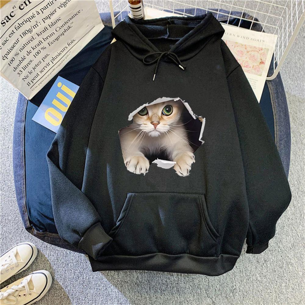 2025 осень и зима печатный худи американская печатная повседневная универсальная бархатная утолщенная трендовая куртка