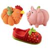 Игрушка для домашних животных Латексная Свинья Форма Курицы Игрушка для прорезывания зубов у собак со встроенным звуковым устройством Снимает скуку Тревогу разлуки Грызть
