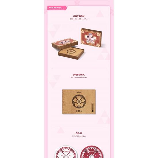 BLUE ARCHIVE OST к 3,5-летнему юбилею? УПАКОВКА CD-АЛЬБОМА - Дата релиза 2025-06-18